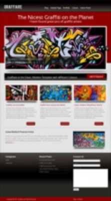 Product picture Graffiare Wordpress Theme plr