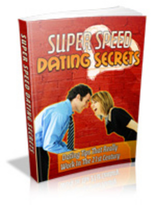 Product picture Super Speed Dating Secrets plr